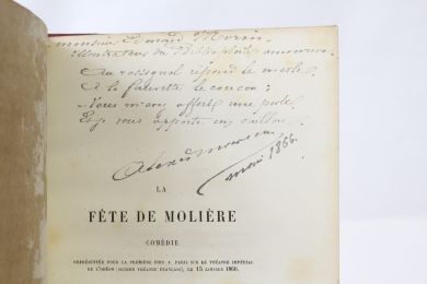 MARTIN : La fête de Molière, comédie en 1 acte et en vers. A-propos pour l'anniversaire de la naissance de Molière - Autographe, Edition Originale - Edition-Originale.com