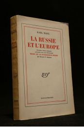 MARX : La Russie et l'Europe - Edition-Originale.com