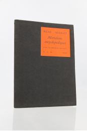 MASSAT : Méridiens encyclopédiques - First edition - Edition-Originale.com