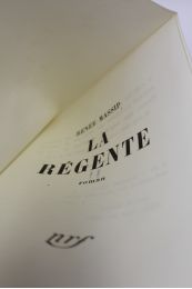 MASSIP : La régente - Edition Originale - Edition-Originale.com