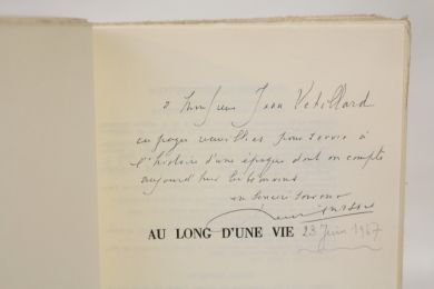 MASSIS : Au long d'une vie - Signed book, First edition - Edition-Originale.com