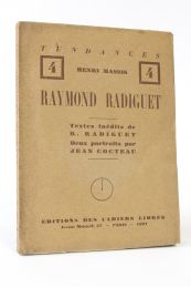MASSIS : Raymond Radiguet - Autographe, Edition Originale - Edition-Originale.com