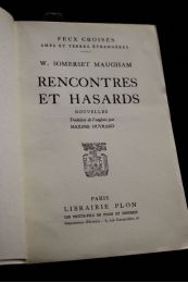 MAUGHAM : Rencontres et hasards - First edition - Edition-Originale.com