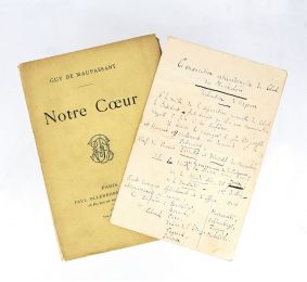 MAUPASSANT : Notre coeur - Libro autografato, Prima edizione - Edition-Originale.com