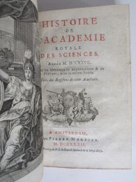 MAUPERTUIS : Histoire de l'Académie royale des sciences. Année 1727 - Edition-Originale.com