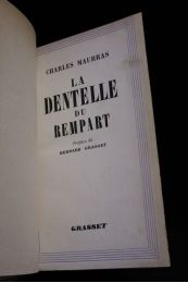 MAURRAS : La dentelle du rempart. Choix de pages civiques en prose et en vers (1886-1936) - First edition - Edition-Originale.com