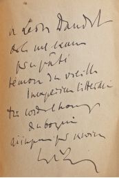 MAURRAS : Les amants de Venise - George Sand et Musset - Signed book - Edition-Originale.com