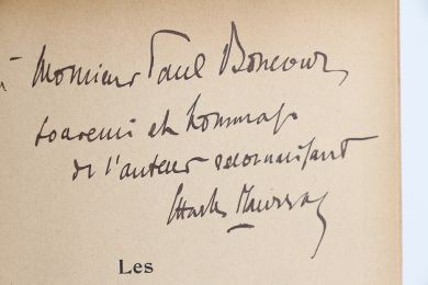 MAURRAS : Les amants de Venise, George Sand & Musset - Autographe, Edition Originale - Edition-Originale.com