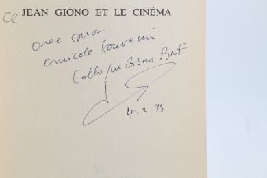MENY : Jean Giono et le Cinéma - Signiert, Erste Ausgabe - Edition-Originale.com