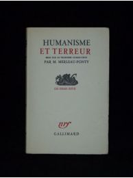 MERLEAU-PONTY : Humanisme et terreur, essai sur le problème communiste - First edition - Edition-Originale.com