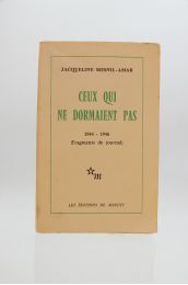 MESNIL-AMAR : Ceux qui ne dormaient pas 1944-1946 - Prima edizione - Edition-Originale.com