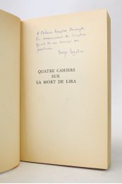 MESTRE  : Quatre cahiers sur la mort de Lira - Signiert, Erste Ausgabe - Edition-Originale.com