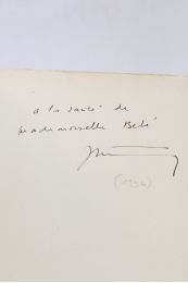 MICHAUX : Entre centre et absence - Autographe, Edition Originale - Edition-Originale.com
