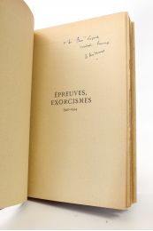 MICHAUX : Epreuves, exorcismes - Signiert, Erste Ausgabe - Edition-Originale.com