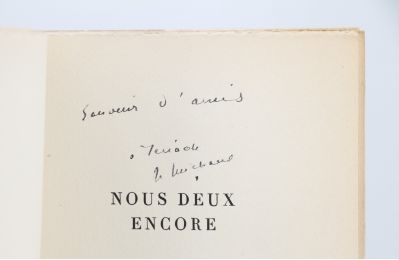 MICHAUX : Nous deux encore - Signed book, First edition - Edition-Originale.com