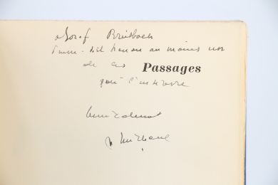 MICHAUX : Passages - Autographe, Edition Originale - Edition-Originale.com