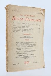 MICHAUX : Une vie de chien - In la Nrf N°193 de la 17ème année - Edition Originale - Edition-Originale.com