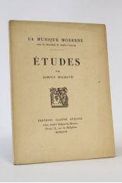 MILHAUD : Etudes - Edition Originale - Edition-Originale.com