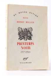 MILLER : Printemps noir - Edition Originale - Edition-Originale.com