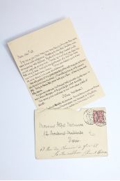 MIRBEAU : Lettre autographe signée d'Octave Mirbeau adressée à Alfred Natanson  : 