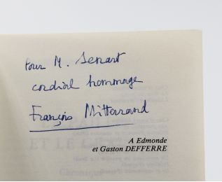 MITTERRAND : La paille et le grain - Libro autografato - Edition-Originale.com