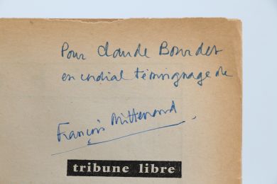 MITTERRAND : Présence française et abandon - Autographe, Edition Originale - Edition-Originale.com