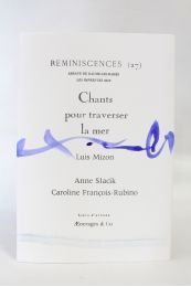 MIZON : Chants pour traverser la mer - Signed book, First edition - Edition-Originale.com