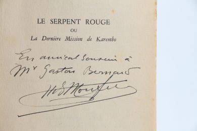 MONFREID : Le serpent rouge ou la dernière mission de Karembo - Libro autografato, Prima edizione - Edition-Originale.com