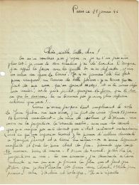 MONTAND : Lettre autographe signée adressée à Marcel Duhamel à propos du film Les Portes de la nuit de Marcel Carné - Signiert, Erste Ausgabe - Edition-Originale.com