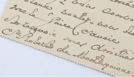 MONTESQUIOU : Carte-lettre autographe signée adressée à Henri Lapauze lui fixant un rendez-vous - Libro autografato, Prima edizione - Edition-Originale.com
