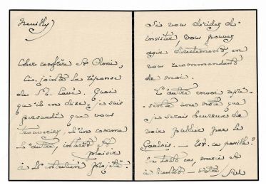 MONTESQUIOU : Lettre autographe signée de Robert de Montesquiou à son ami Henry Lapauze alors journaliste au Gaulois à propos de deux articles qu'il veut y voir publier - Signed book, First edition - Edition-Originale.com