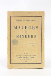 MONTESQUIOU : Majeurs et mineurs - Prima edizione - Edition-Originale.com