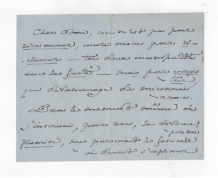 MONTESQUIOU : Véhémente lettre autographe datée et signée de Robert de Montesquiou à un cher ami (Henry Lapauze) s'insurgeant contre son manquement à la parole donnée : 
