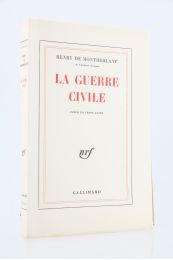 MONTHERLANT : La Guerre civile - Edition-Originale.com