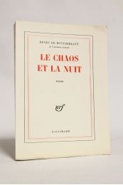 MONTHERLANT : Le chaos et la nuit - Edition-Originale.com