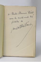 MONTHERLANT : Le maître de Santiago - Autographe, Edition Originale - Edition-Originale.com