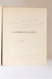 MONTHERLANT : Le plaisir et la peur - Autographe, Edition Originale - Edition-Originale.com