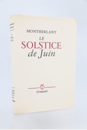 MONTHERLANT : Le solstice de juin - Edition Originale - Edition-Originale.com