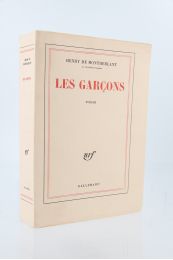 MONTHERLANT : Les garçons - First edition - Edition-Originale.com