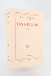 MONTHERLANT : Les garçons - Edition Originale - Edition-Originale.com