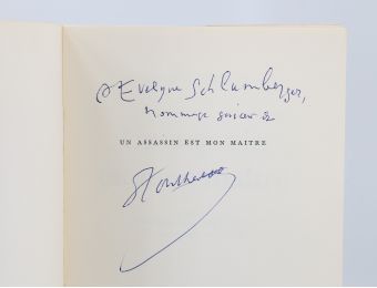 MONTHERLANT : Un assassin est mon maître - Libro autografato, Prima edizione - Edition-Originale.com