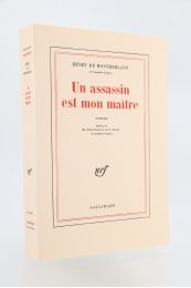 MONTHERLANT : Un assassin est mon maître - Edition Originale - Edition-Originale.com