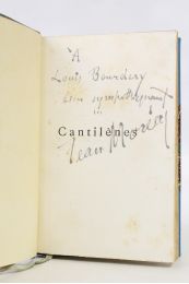 MOREAS : Les cantilènes - Libro autografato, Prima edizione - Edition-Originale.com