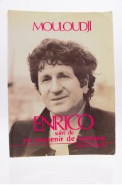 MOULOUDJI : Enrico suivi de En souvenir de barbarie - Edition Originale - Edition-Originale.com
