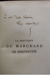 MULLER : La boutique du marchand de nouveautés - Autographe, Edition Originale - Edition-Originale.com