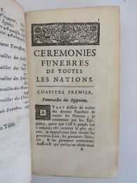MURET : Ceremonies funebres de toutes les nations - Edition Originale - Edition-Originale.com