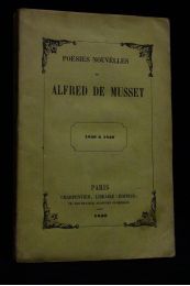 MUSSET : Poésies nouvelles - First edition - Edition-Originale.com