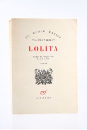 NABOKOV : Lolita - Edition Originale - Edition-Originale.com