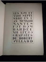 Nantes 16.23. Septembre 1943 - First edition - Edition-Originale.com