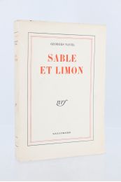 NAVEL : Sable et limon - Prima edizione - Edition-Originale.com